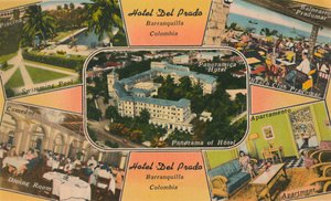 Hotel Del Prado, Barranquilla, Kolumbia, ok. 1940 r. autorstwa Unbekannt