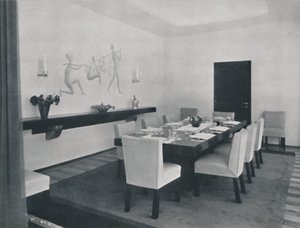 Dom w Bukareszcie autorstwa Rudolfa Frankela - Jadalnia, 1942 autorstwa Unbekannt