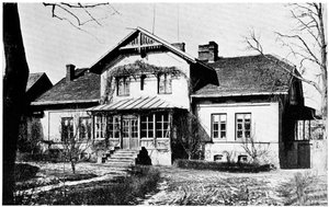 Dom, w którym Marie Curie była guwernantką, ok. 1887 r. autorstwa Unbekannt