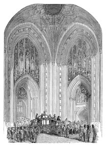 Houses of Parliament, Grand Entrance, Westminster, Londyn, koniec XIX wieku autorstwa Unbekannt