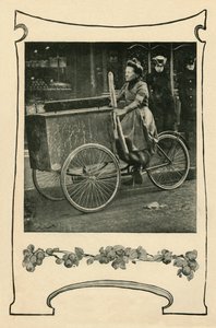 Jak chleb jest dostarczany w Paryżu, 1901. autorstwa Unbekannt