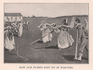 Jak nasze pielęgniarki dbają o kondycję w czasie wojny, 1901 1912 autorstwa Unbekannt