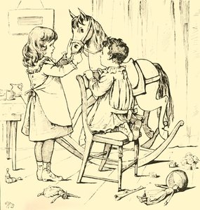 Jak koń na biegunach zjadł ciasto, 1881. autorstwa Unbekannt