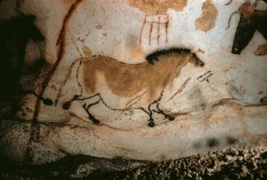 Malarstwo jaskiniowe w Lascaux we Francji autorstwa Unbekannt