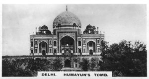 Grobowiec Humajuna, Delhi, Indie, ok. 1925 r. autorstwa Unbekannt