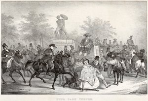 „Hyde Park Corner”, 1825. autorstwa Unbekannt