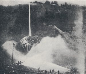 Górnictwo hydrauliczne, 1923. autorstwa Unbekannt