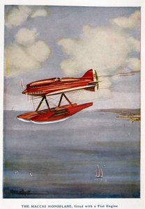 Wodnosamolot Macchi, Schneider Trophy, wrzesień 1929 autorstwa Unbekannt