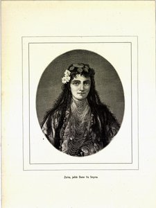 Ilustracja zaczerpnięta z książki Variegated travel pictures autorstwa Jerichau-Baumann, Elisabeth i opublikowana przez Forlagsbureauet (Kopenhaga, 1881) autorstwa Unbekannt
