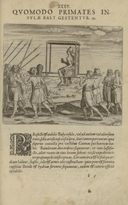 Ilustracja zaczerpnięta z książki India Orientalis nieznanego autora i opublikowana przez Excudebat Matthaeus Beckerus autorstwa Unbekannt