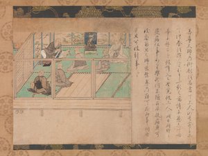 Ilustrowana biografia Honena Shuikotokuden-e, ca. 1310-20. autorstwa Unbekannt