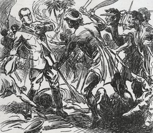 Ilustracja przedstawiająca Sextona Blake