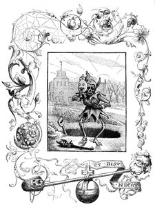 Ilustracja z herbów Francisa Quarlesa, 1895 r autorstwa Unbekannt