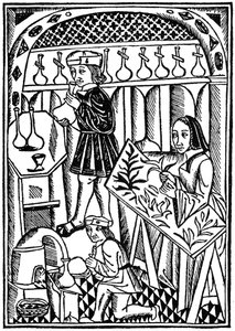 Ilustracja z „Właściciel rzeczy”, 1500 1964 autorstwa Unbekannt