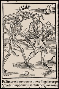 Ilustracja do książki Sebastiana Branta Statek głupców, 1497. autorstwa Unbekannt