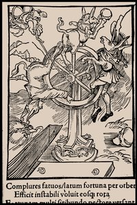 Ilustracja do książki Sebastiana Branta Statek głupców, 1497. autorstwa Unbekannt