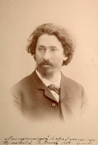 Ilya Repin, rosyjski artysta, 1884 autorstwa Unbekannt