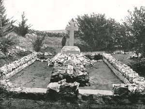 Imbabani, miejsce upadku księcia cesarskiego, 1895. autorstwa Unbekannt