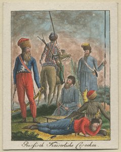 Kozacy cesarsko-rosyjscy, 1799 autorstwa Unbekannt