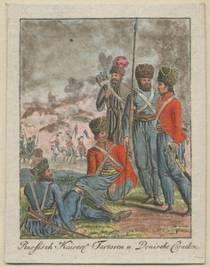 Kozacy cesarsko-rosyjscy, 1799 autorstwa Unbekannt