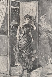 In Came a Storm of Wind, Rain and Spray - i Portia The Galaxy, An Illustrated ..., grudzień 1869. autorstwa Unbekannt