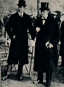 W Hyde Parku z następcą tronu Szwecji, 1917, 1945. autorstwa Unbekannt
