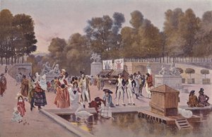 W ogrodzie Tuileries, 1896 autorstwa Unbekannt