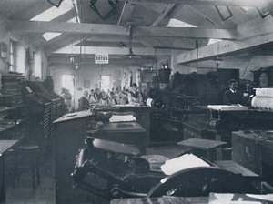 W Kompozytorni, 1916 autorstwa Unbekannt
