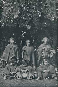 Indianie z wyspy Chiloe, 1916 autorstwa Unbekannt