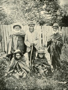 Rdzenni mieszkańcy Australii Zachodniej, 1901. autorstwa Unbekannt