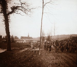 Piechota, Genicourt, północna Francja, c1914-c1918 autorstwa Unbekannt
