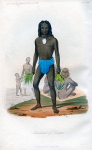 Mieszkańcy Tikopii, 1848 autorstwa Unbekannt