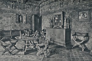 Wnętrze, Palazzo Davanzati, 1928 autorstwa Unbekannt