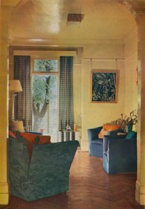 Wnętrze domu pani Ewart Sofios, 25 Bark Place, Bayswater, Londyn, 1932 autorstwa Unbekannt