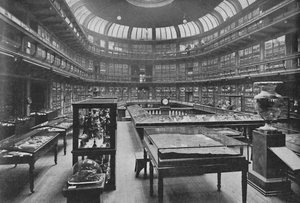 Wnętrze Muzeum Geologicznego, ul. Jermyn, 1904 autorstwa Unbekannt