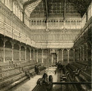 Wnętrze Izby Gmin, 1875, 1881. autorstwa Unbekannt