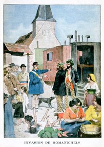 Inwazja przez Romanise, 1901 autorstwa Unbekannt