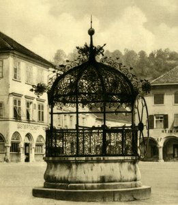 Żelazna studnia, Bruck an der Mur, Styria, Austria, c1935. autorstwa Unbekannt