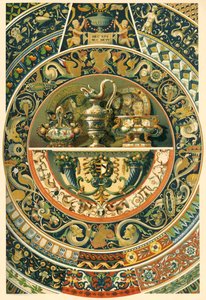 Malowana ceramika włoskiego renesansu, 1898 r. autorstwa Unbekannt