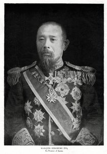 Ito Hirobumi, pierwszy premier Japonii, 1908 autorstwa Unbekannt