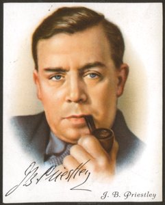 JB Priestley, brytyjski powieściopisarz, dramaturg, eseista i prezenter, c1927 autorstwa Unbekannt