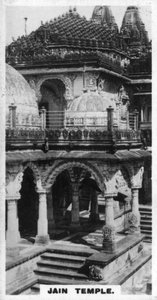 Świątynia Jain, Ahmedabad, Indie, ok. 1925 r. autorstwa Unbekannt