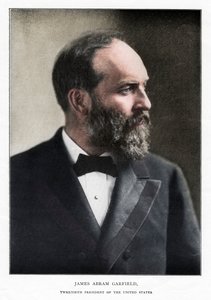 James Abram Garfield, 20 prezydent Stanów Zjednoczonych, ok. 1881 r. autorstwa Unbekannt