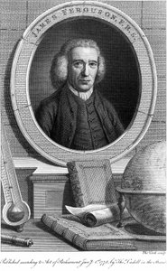 James Ferguson, szkocki astronom, ok. 1760 r. autorstwa Unbekannt