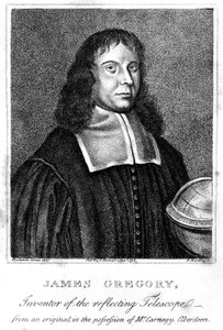 James Gregory, szkocki matematyk, ok. 1670 r autorstwa Unbekannt