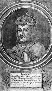 Jakub II Szkocji autorstwa Unbekannt