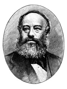 James Prescott Joule, fizyk angielski, ok. 1895 r. autorstwa Unbekannt