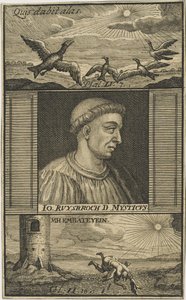 Jan van Ruusbroec 1293-1381 , 1711. autorstwa Unbekannt
