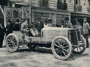Jarrott przed początkiem Wyścigu Śmierci, 1937 autorstwa Unbekannt