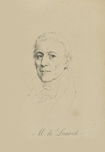 Jean-Baptiste Pierre Antoine de Monet, Chevalier de Lamarck 1744-1829, ok. 1930 r. 1810. autorstwa Unbekannt